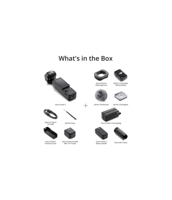 Camara Dji Osmo Pocket 3 Creator Combo