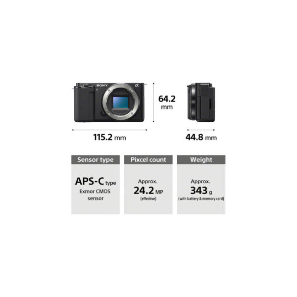 Sony ZV-E10L Kit 16-50mm