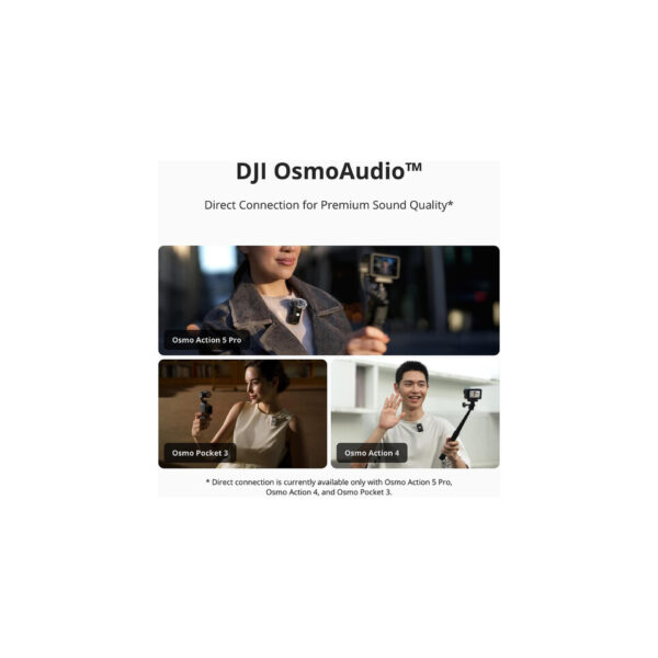 DJI Mic 2 (2 TX + 1 RX + estuche de carga)