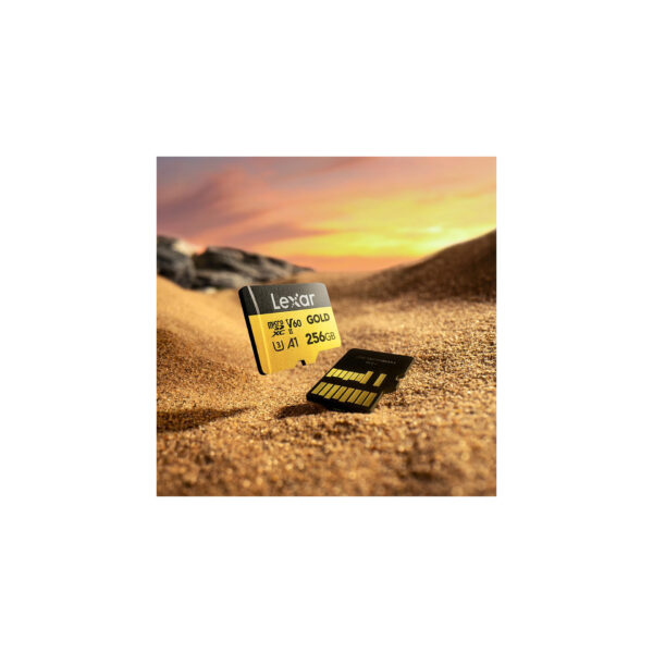 Lexar Micro SD Gold 256 GB UHS-II