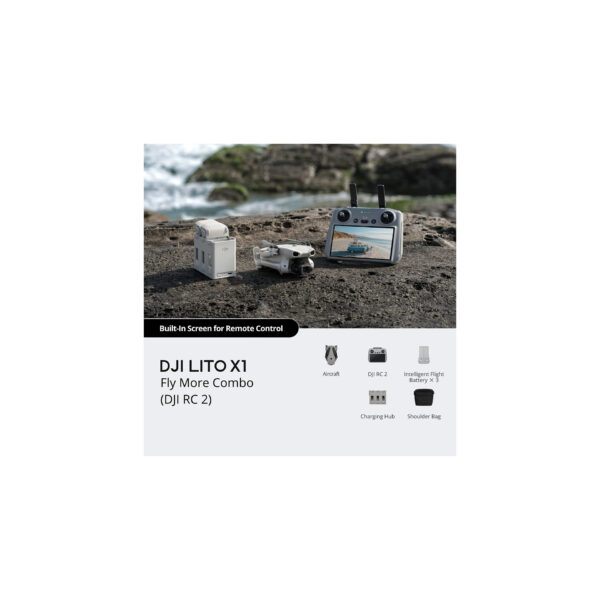 DJI Lito X1 Fly More Combo (DJI RC2)01 DJI Lito X1 Fly More Combo (DJI RC2)