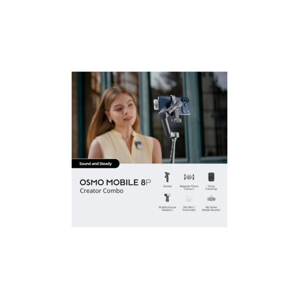 DJI Osmo Mobile 8P Creator Combo07 DJI Osmo Mobile 8P Creator Combo