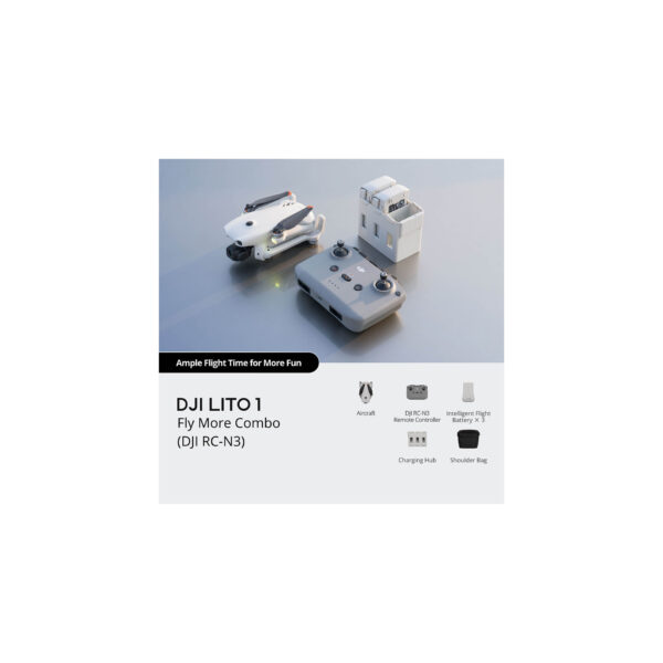 Dji Lito 1 Fly More Combo (DJI RC-N3)09 Dji Lito 1 Fly More Combo (DJI RC-N3)