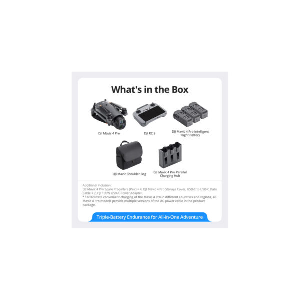 Mavic 4 Pro Fly More Combo Control RC208 Mavic 4 Pro Fly More Combo Control RC2